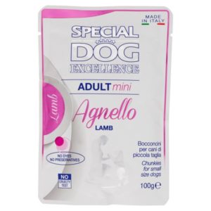 SPECIAL DOG EXCELLENCE BUSTE ADULT MINI AGNELLO GR.100