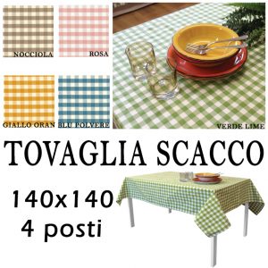 TOVAGLIA SCACCO CM.140X140