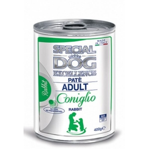 MONGE SPECIAL DOG EXCELLENCE PATE ADULT CONIGLIO GR 400